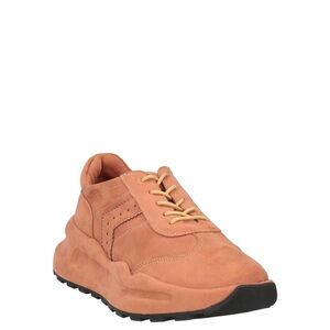 Quite Luxury Italian Brand Manufacture d’essai Women’s  Tan Suede Sneakers